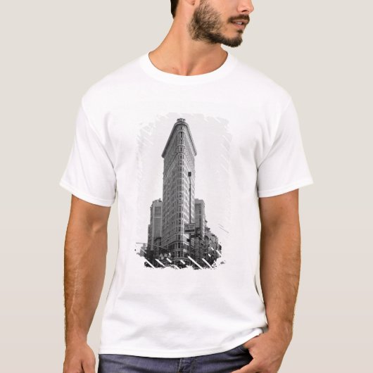 Het Flatiron-gebouw (foto) T-shirt (Voorkant)