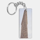 Het Flatiron gebouw Sleutelhanger (Voorkant Links)