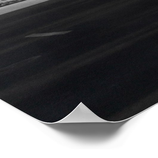 Het Flatiron-gebouw, Toronto. Poster (Hoek)