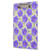 Het flesseninkpatroon van de tuin blauw op om het  klembord (Links)