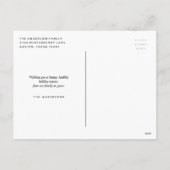 Het flikkerende blije Briefkaart van de Foto van (Achterkant)