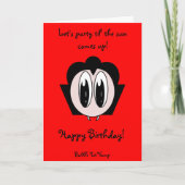 Het Flirt van de Peuter van de bel Kaart (Voorkant)