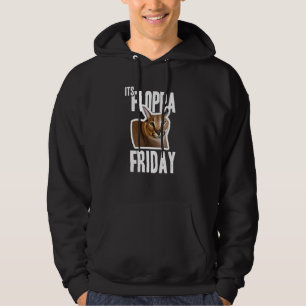 Het Floppa-vrijdagthema Hoodie