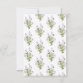 Het Floral Manuscript Modern Weddenschap sparen de (Achterkant)