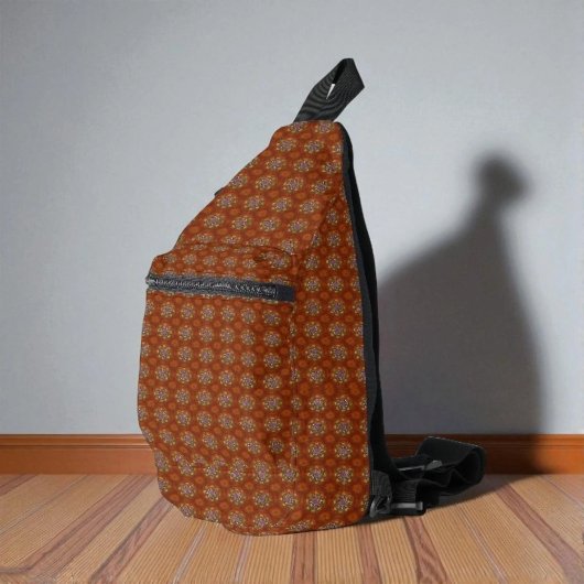 Het Floral Red van Squire Manipur Mandala Sling Bag