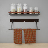 Het Floral Red van Squire Manipur Mandala Theedoek