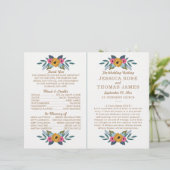 Het Floral Wreath White Wedding Collectie (Staand voorkant)