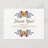 Het Floral Wreath White Wedding Collectie Briefkaart (Voorkant)