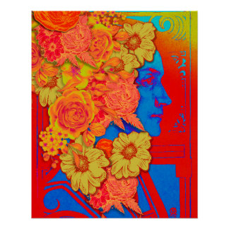 Het Flower Lady Poster