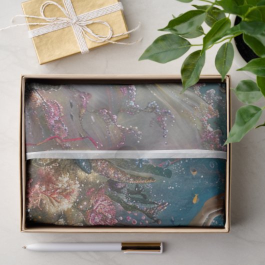 Het fluisteren van de wateren tissuepapier (Geschenk)