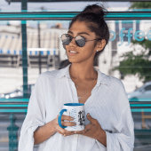 Het fluisterende kerkhof koffiemok