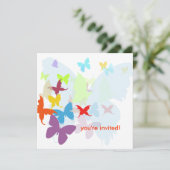 Het fluiten langs... Birthday Party Kaart (Staand voorkant)