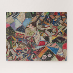 Het fluitende Patchwork Colorful Collage Patroon Legpuzzel