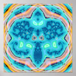 Het Flukish One (12 x 12 inch) Art Print Poster