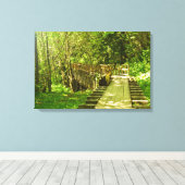 Het Flume Trail Canvas Afdruk (Insitu (Houten vloer))