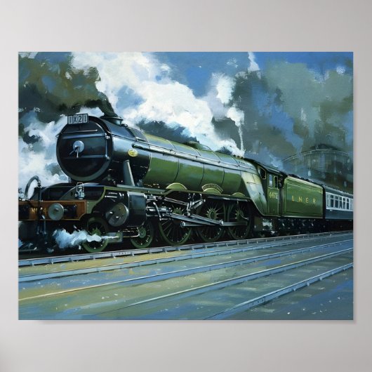 Het Flying Scotsman Poster (Voorkant)