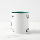 Het foerageren is geen hobby paddenstoel Hunter Fo Mok (Midden)