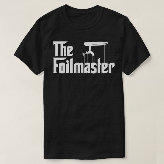 Het Foilmaster Grappige Efoil Foilboard Surfgesche T-shirt (Design voorkant)