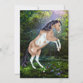 Het fokken Buckskin Tobiano Paint Horse Print
