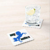 Het fokken van halve broederpaarden kartonnen onderzetters (Insitu)