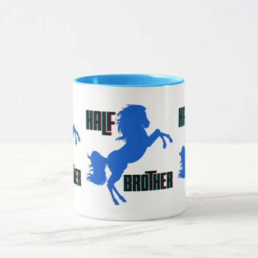 Het fokken van halve broederpaarden mok (Midden)