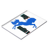 Het fokken van halve broederpaarden notitieboek (Linkerzijde)