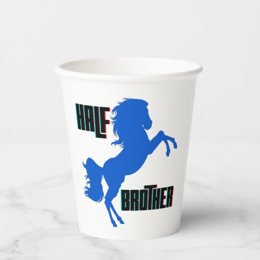 Het fokken van halve broederpaarden papieren bekers (Voorkant)