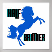 Het fokken van halve broederpaarden poster (Voorkant)