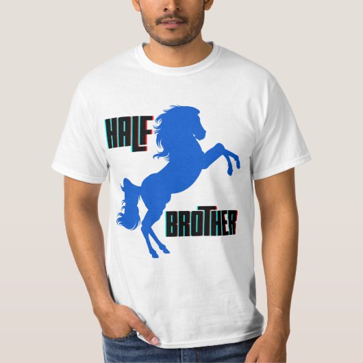 Het fokken van halve broederpaarden t-shirt (Voorkant)