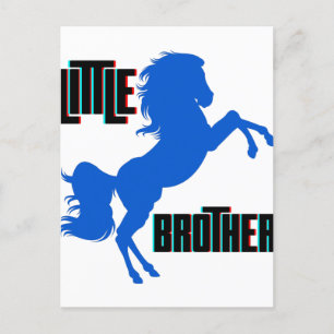 Het fokken van kleine broerpaarden briefkaart