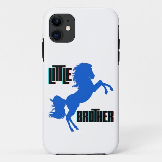 Het fokken van kleine broerpaarden Case-Mate iPhone case (Achterkant)