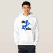 Het fokken van kleine broerpaarden hoodie (Voorkant volledig)