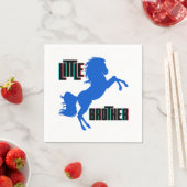 Het fokken van kleine broerpaarden servet (Insitu)