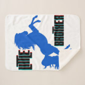 Het fokken van kleine broerpaarden sherpa deken (Voorkant (horizontaal))