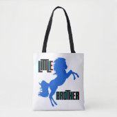 Het fokken van kleine broerpaarden tote bag (Voorkant)