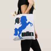 Het fokken van kleine broerpaarden tote bag (Dichtbij)