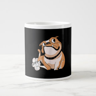 Het fokken van Pitbull Lover Funny Bulldog Dog Ma Grote Koffiekop