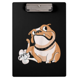 Het fokken van Pitbull Lover Funny Bulldog Dog Ma  Klembord