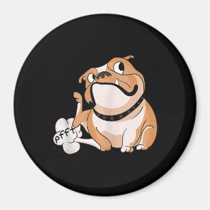 Het fokken van Pitbull Lover Funny Bulldog Dog Ma Magneet