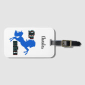 Het fokken van stappenplannen bagagelabel (Voorkant (horizontaal))