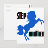 Het fokken van stappenplannen briefkaart (Voorkant / Achterkant)