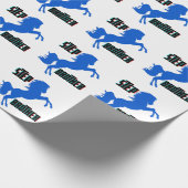 Het fokken van stappenplannen cadeaupapier (Hoek)