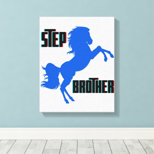 Het fokken van stappenplannen canvas afdruk (Insitu (Houten vloer))