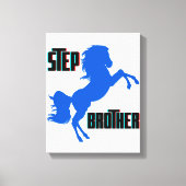 Het fokken van stappenplannen canvas afdruk (Voorkant)