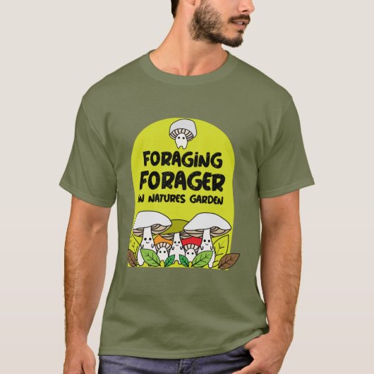 Het fokken van wilde levensmiddelen t-shirt (Voorkant)
