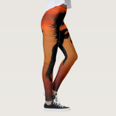 Het fokken van zwarte paarden op de Fiery Sunset Leggings (Rechts)