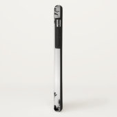 Het fokken van Zwarte Stallion/Horse op Zilver Per Case-Mate iPhone Case (Achterkant/links)