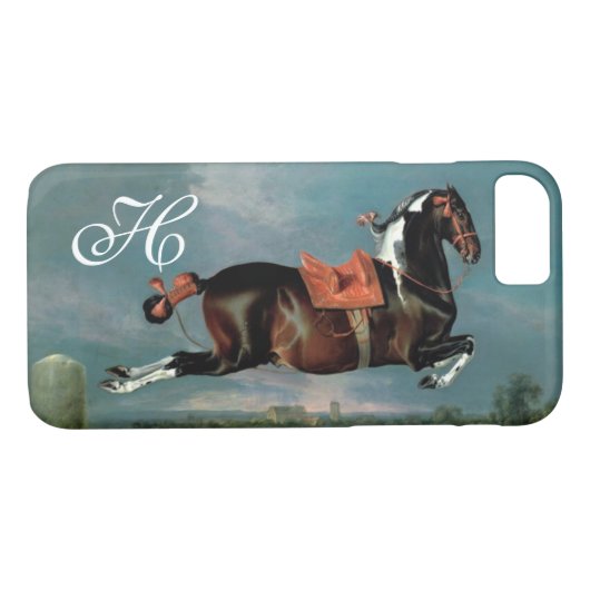 Het fokkonogram van het Piebald Horse "Ceheld" Case-Mate iPhone Case (Achterkant (Horizontaal))
