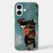 Het fokkonogram van het Piebald Horse "Ceheld" Case-Mate iPhone Case (Achterkant)