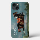 Het fokkonogram van het Piebald Horse "Ceheld" Case-Mate iPhone Case (Achterkant)